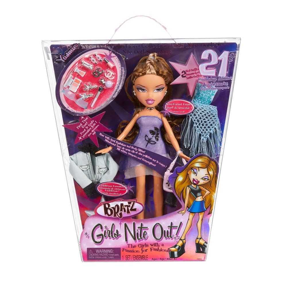 bratz girls nite out doll yasmin (mga - 584728euc)