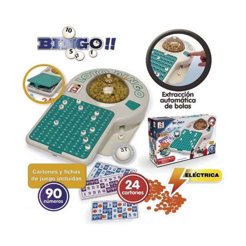loteria electrica 24 cartones   (fdj ninco - 22302 )