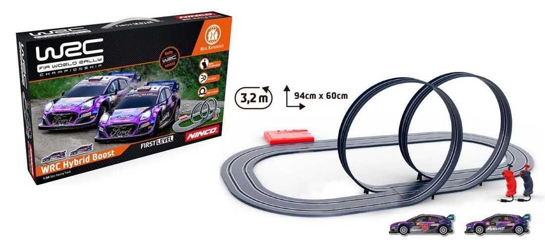 ninco circuito wrc hybrid boost (fabrica de juguetes - 91019)