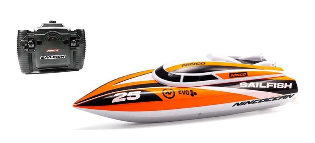 nincocean lancha r/c sailfish 2,4 ghz (fdj ninco - nh99036)