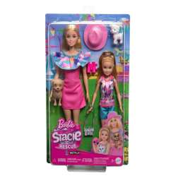 barbie stacie al rescate pack 2 hermanas (mattel - hrm09)