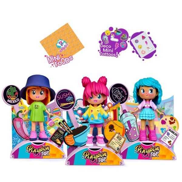 pinypon top girl foddie surtidas (famosa - pnn01000)