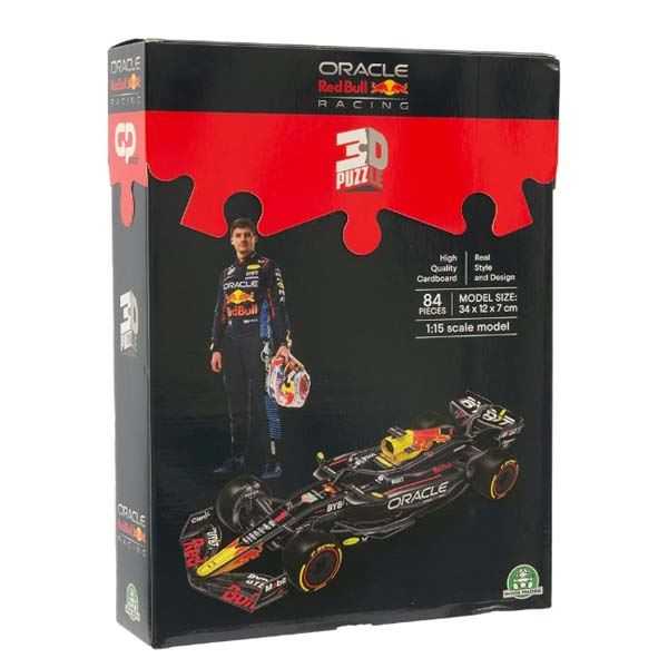 gp sport red bull puzzle 3d f1 car (famosa - rep00000)