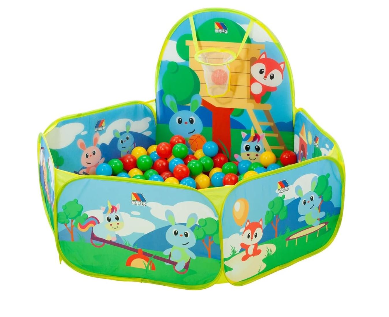molto parque canasta 25 bolas  (23733)
