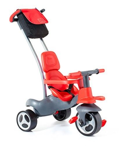 molto triciclo ruedas de goma +cinturon rojo   ( 17200)
