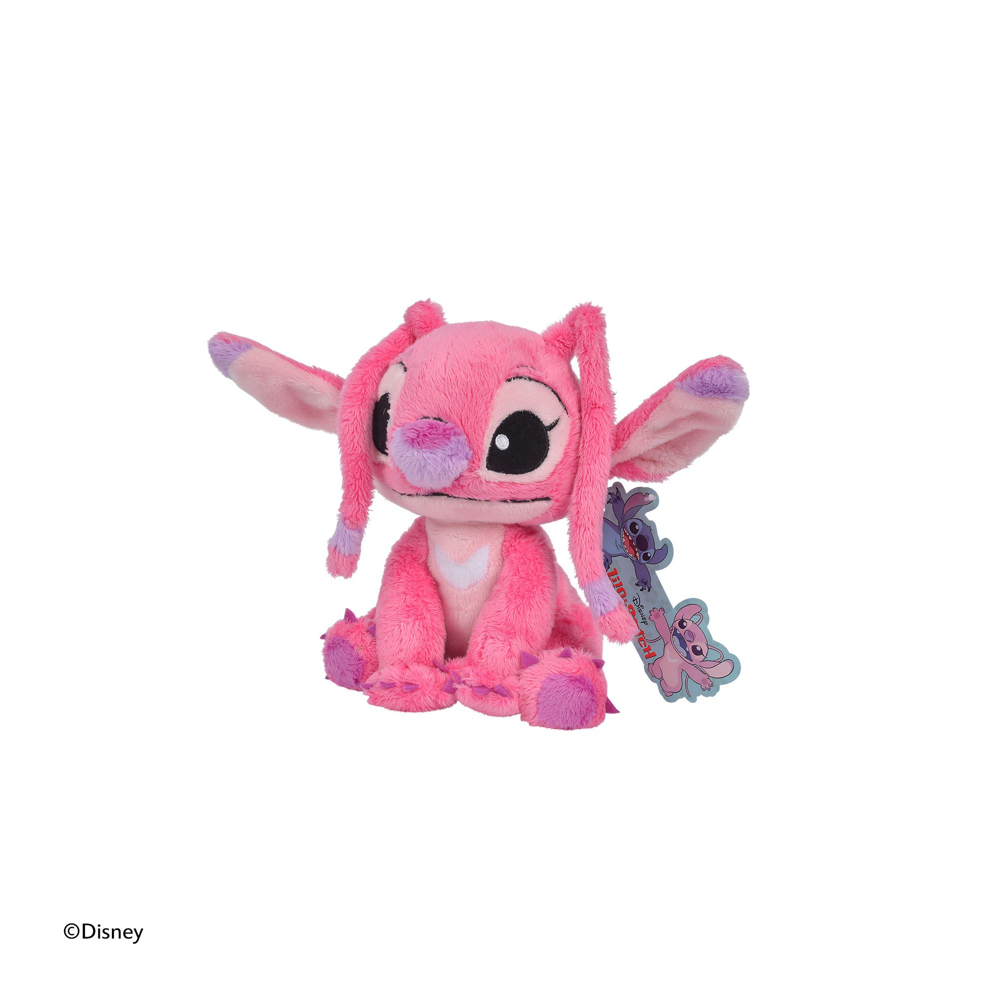 peluche stitch angel disney 25 cm (simba - 6315876954)