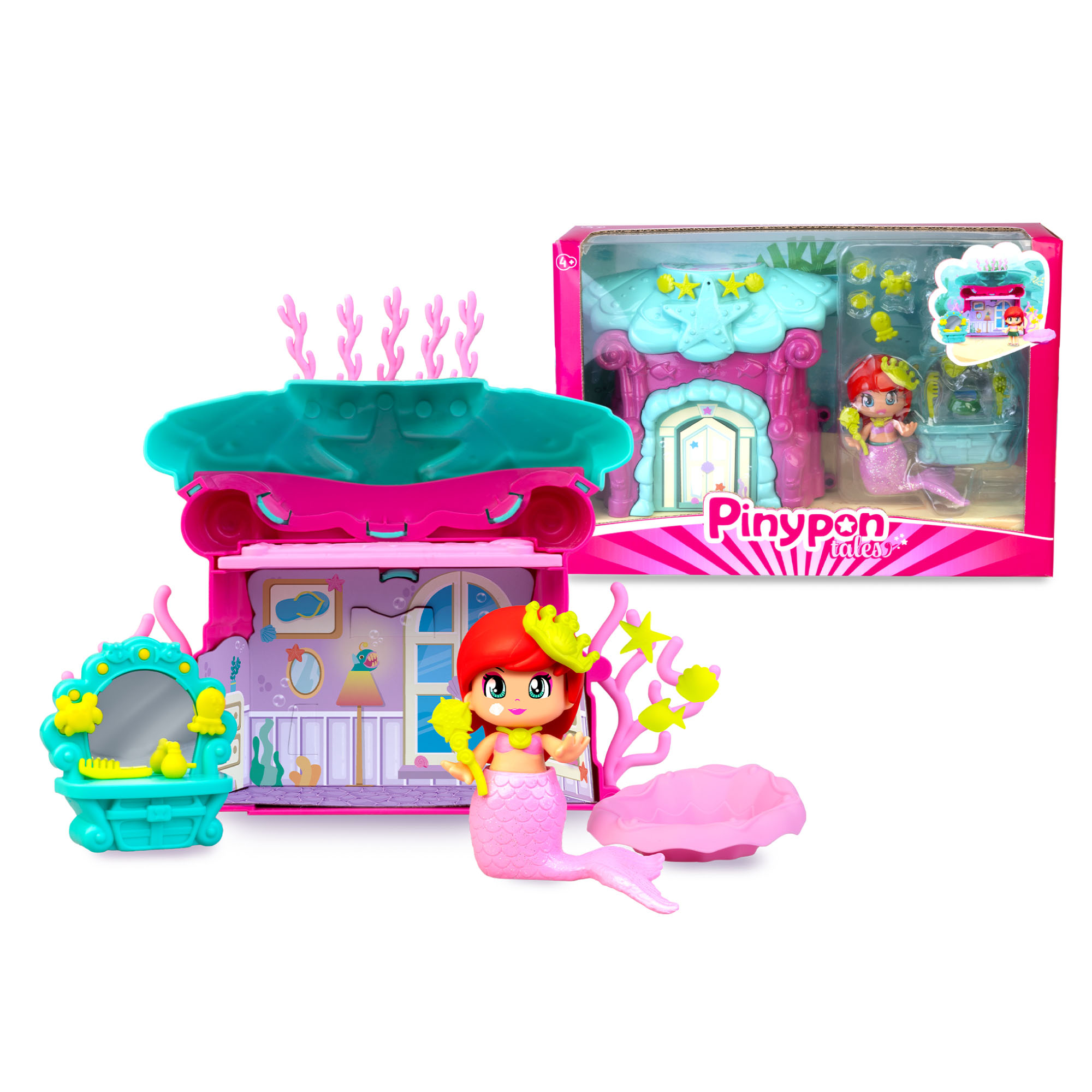 pinypon casa del mar sirenita (famosa - pny78000)
