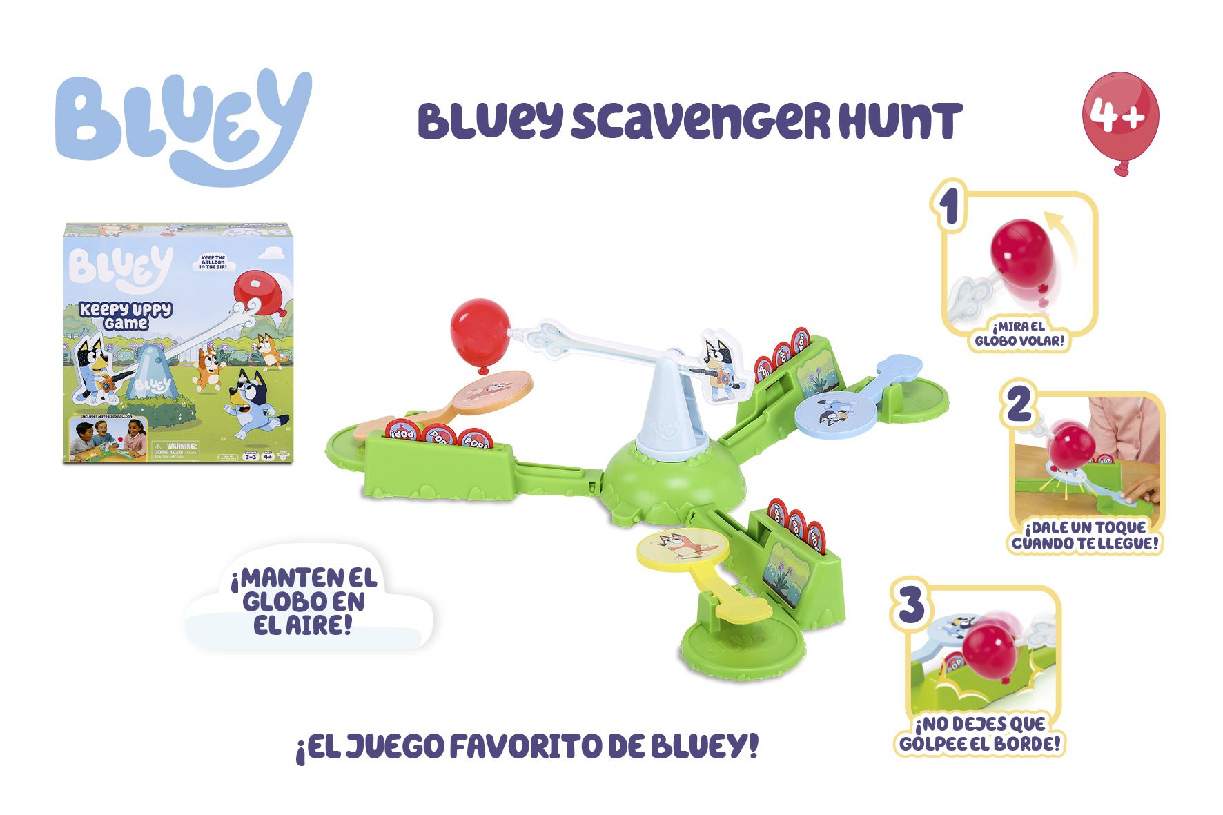 bluey juego keepy uppy (famosa - egb00000)