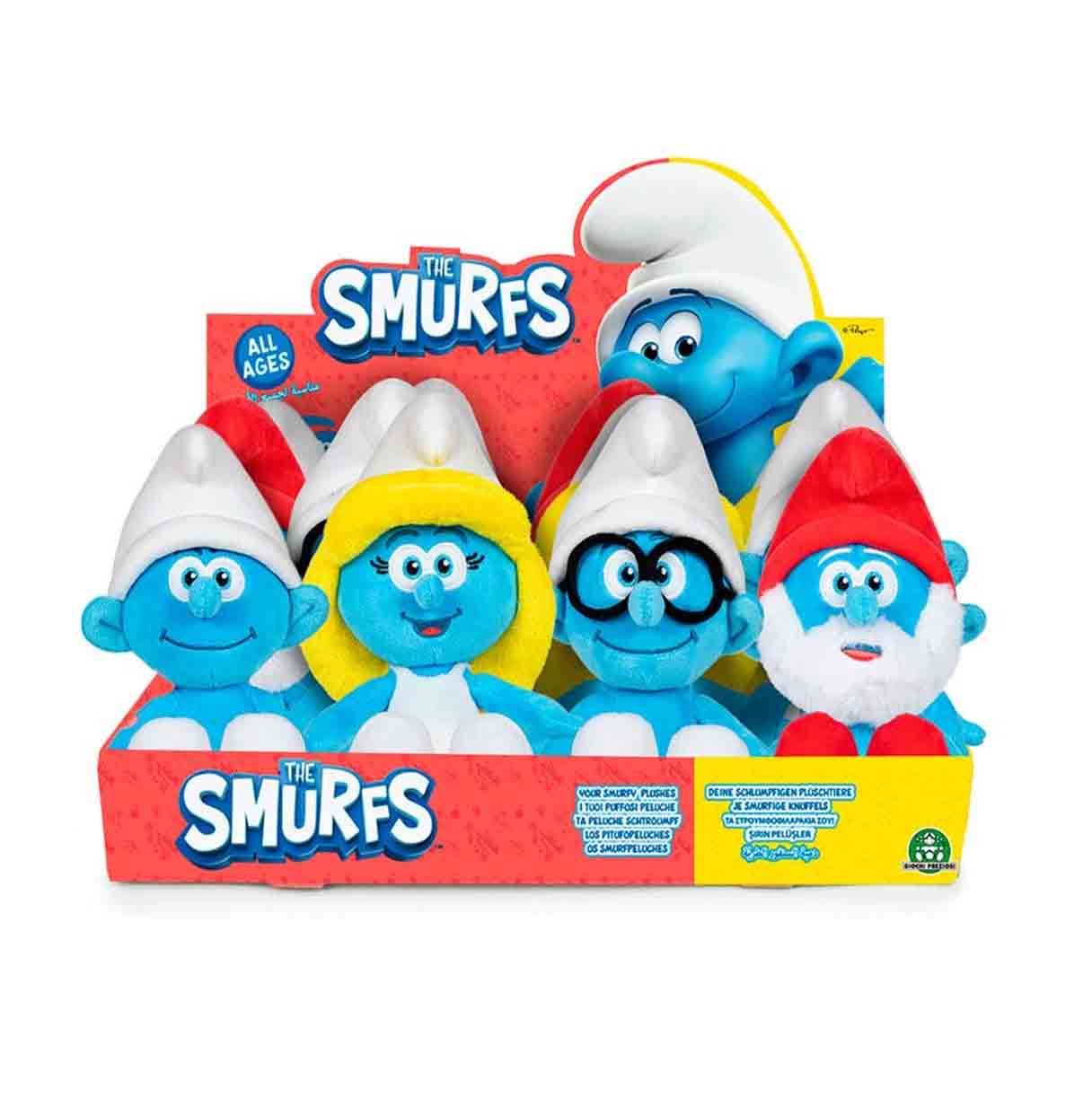 pitufos peluche 20 cm ( famosa - puf15000)