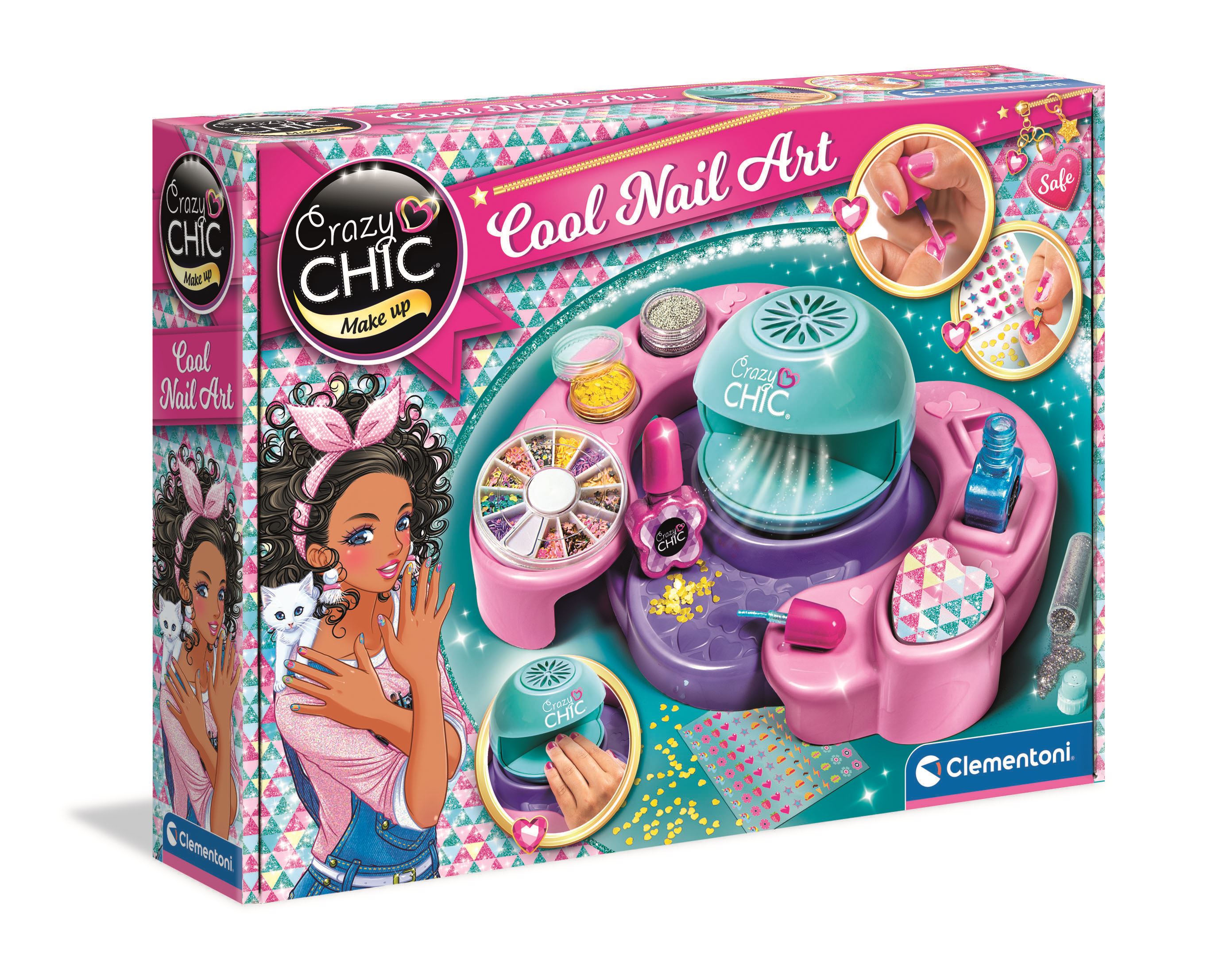 crazy chic cool nail art (clementoni - 18599) crazy chic cool nail art (clementoni - 18599)