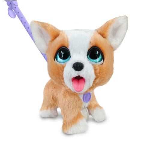 furreal pop a lots peluche interactivo corgi (just play europe - 28057)