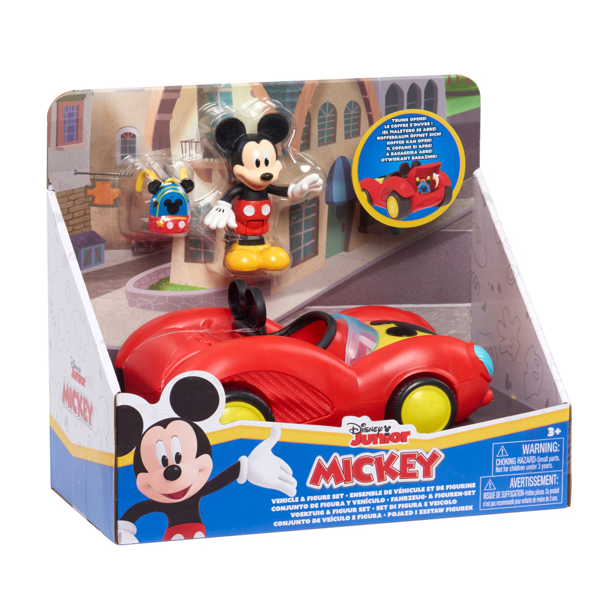 mickey figura articulada y vehiculo surtidos (just play europe - 38755)