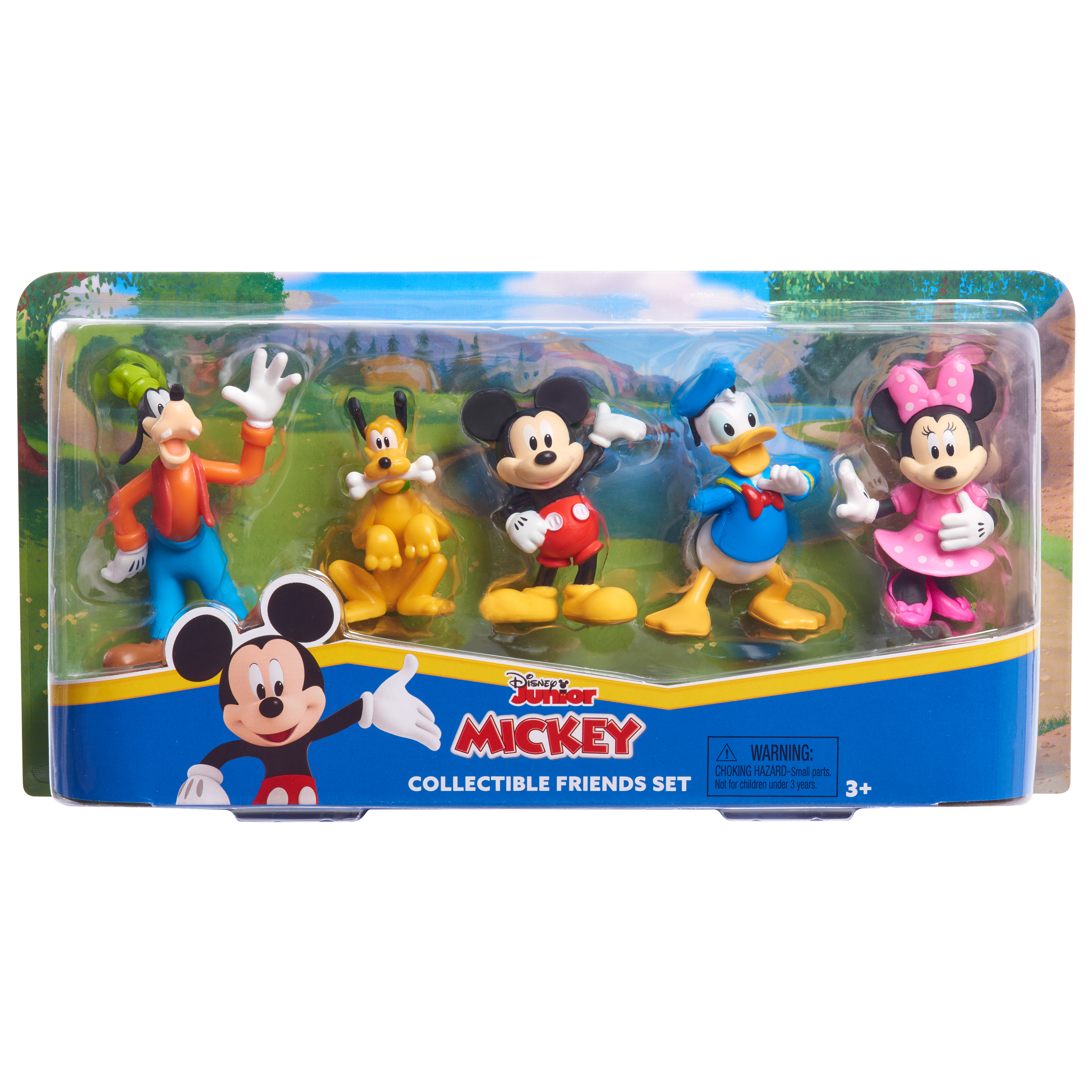mickey pack 5 figuras no articuladas (just play europe - 38441)