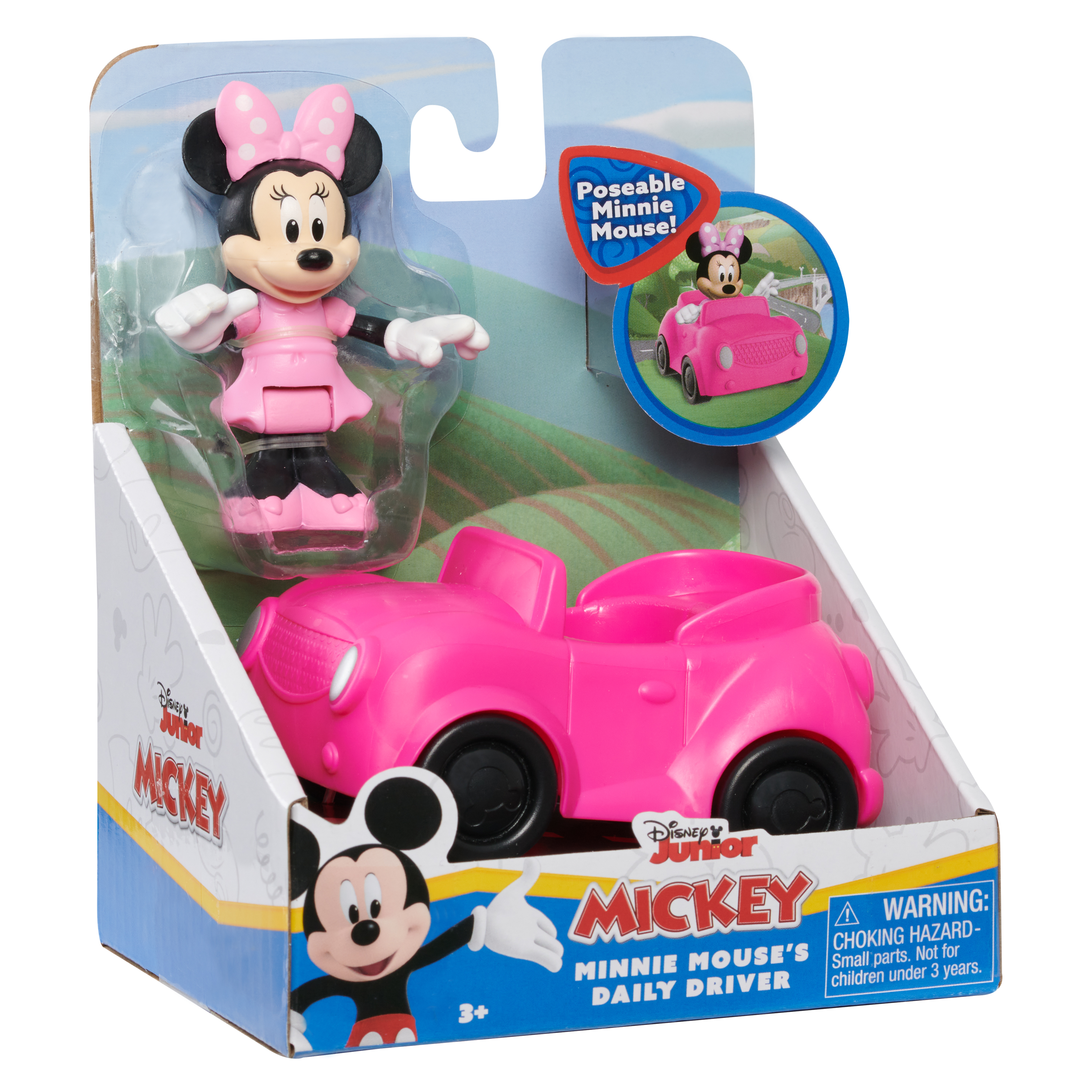mickey on the move figura con coche surtidos (just play europe -  38485)