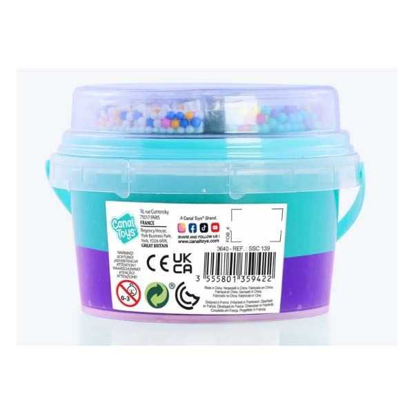 lime bucket con decoracion surtidos ( canal - toys - ssc139 )