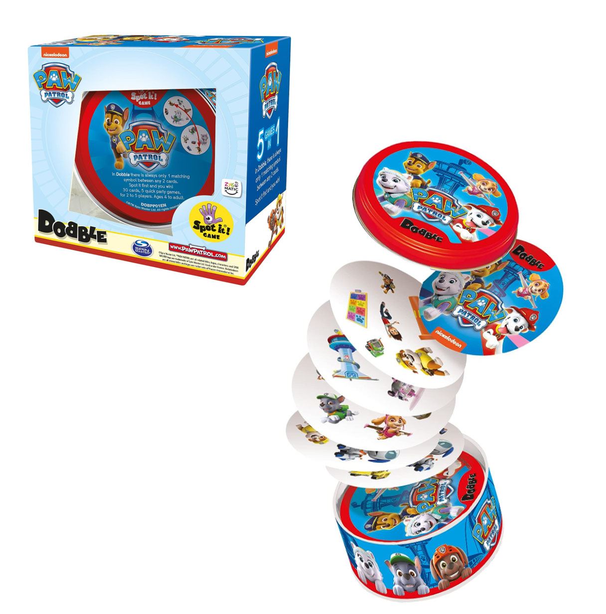 dobble paw patrol  (asmodee - dobpp01es)