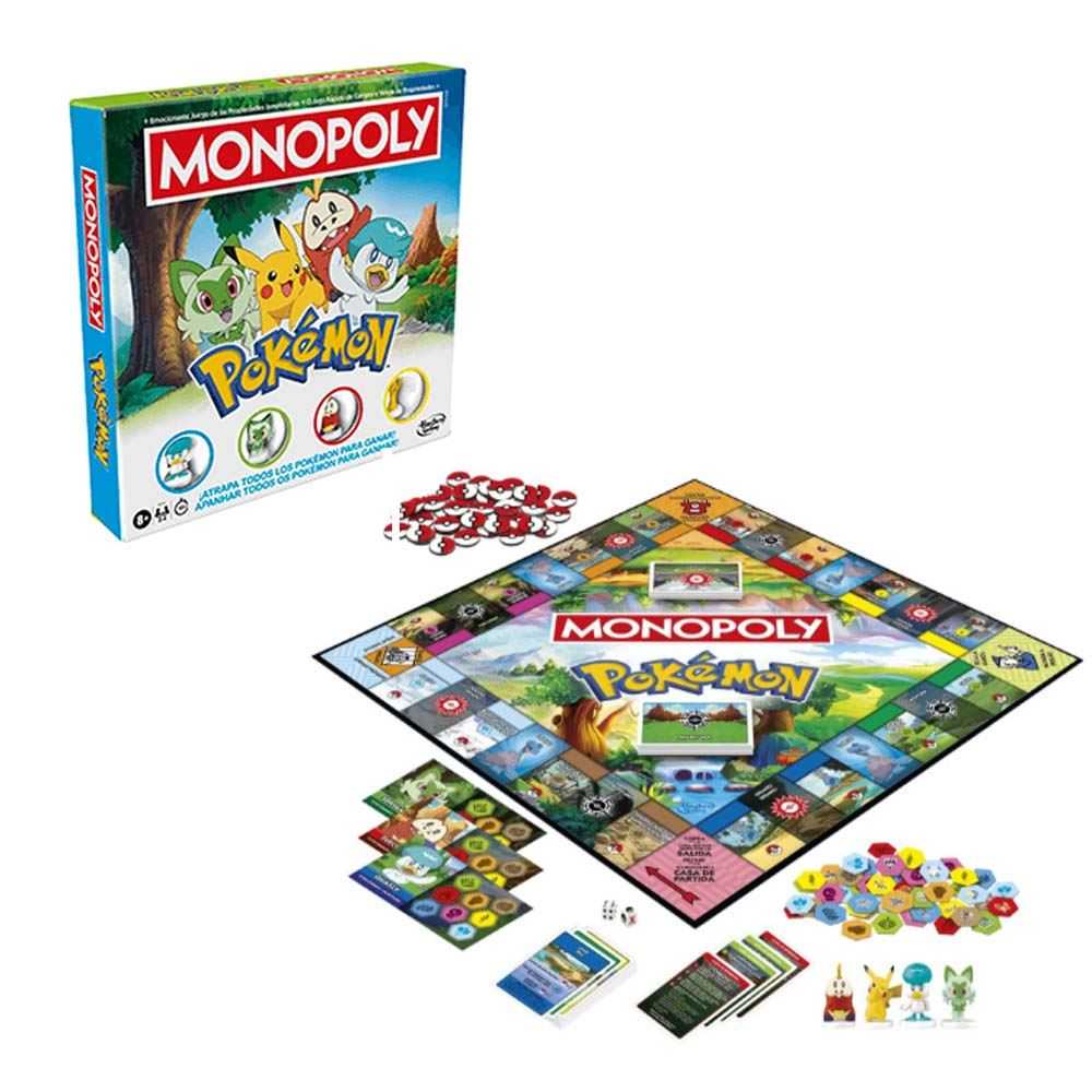 monopoly pokemon (hasbro - g0716175) monopoly pokemon (hasbro - g0716175)