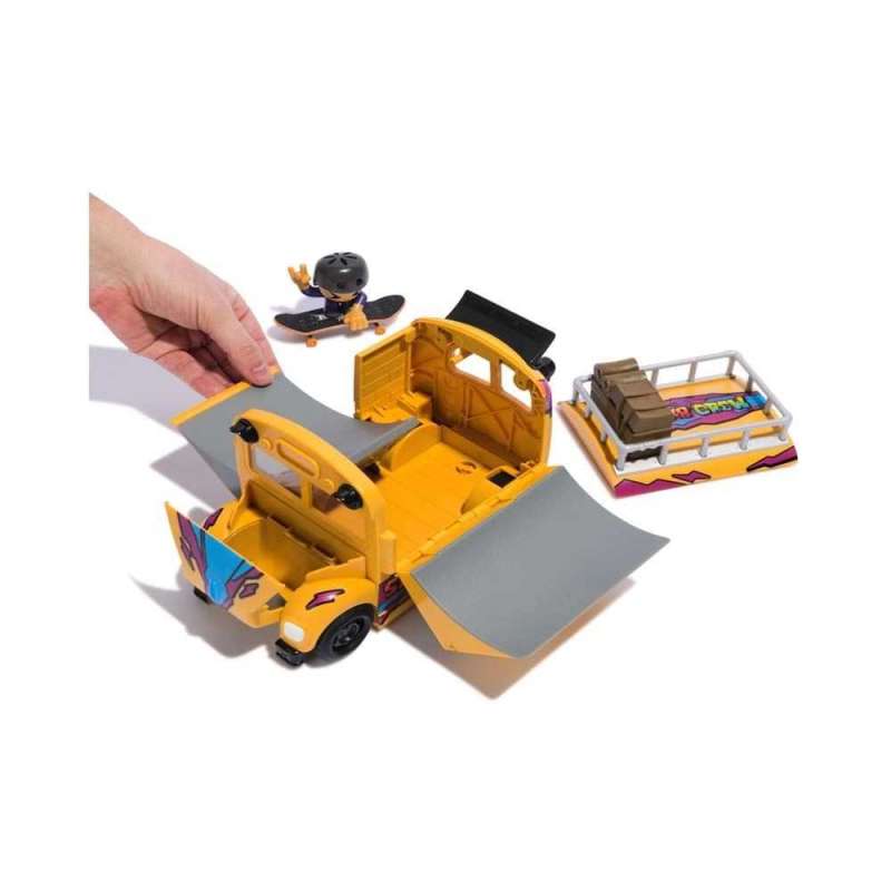 tech deck sk8 crew playset autobus ( spin master - 6071034)