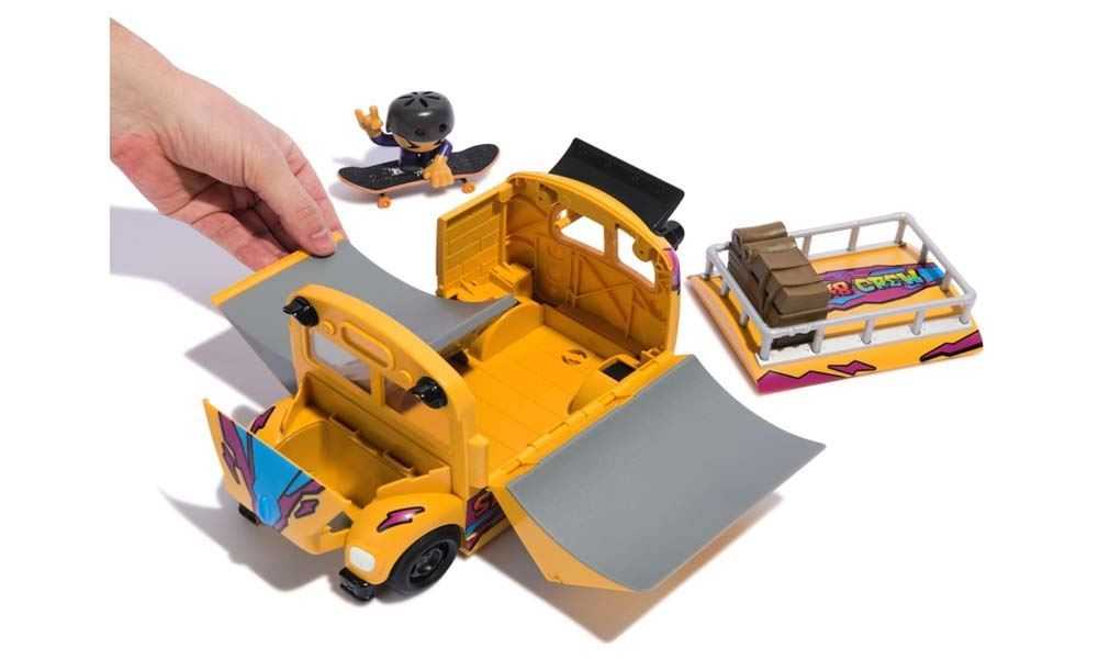 tech deck sk8 crew playset autobus ( spin master - 6071034)