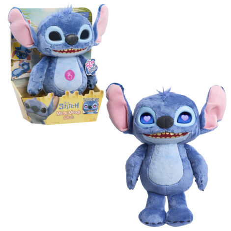 stitch peluche interactivo expresiones 30 cm ( just play - 11583)