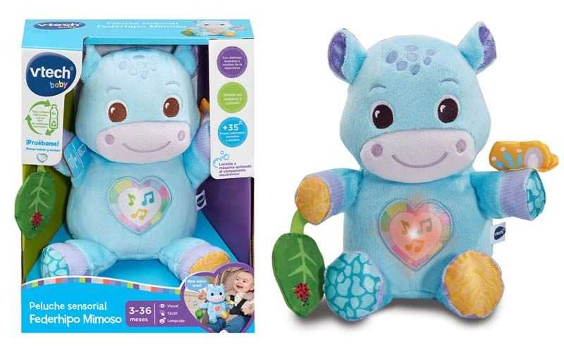 vtech peluche sensorial federhipo mimoso (577722)