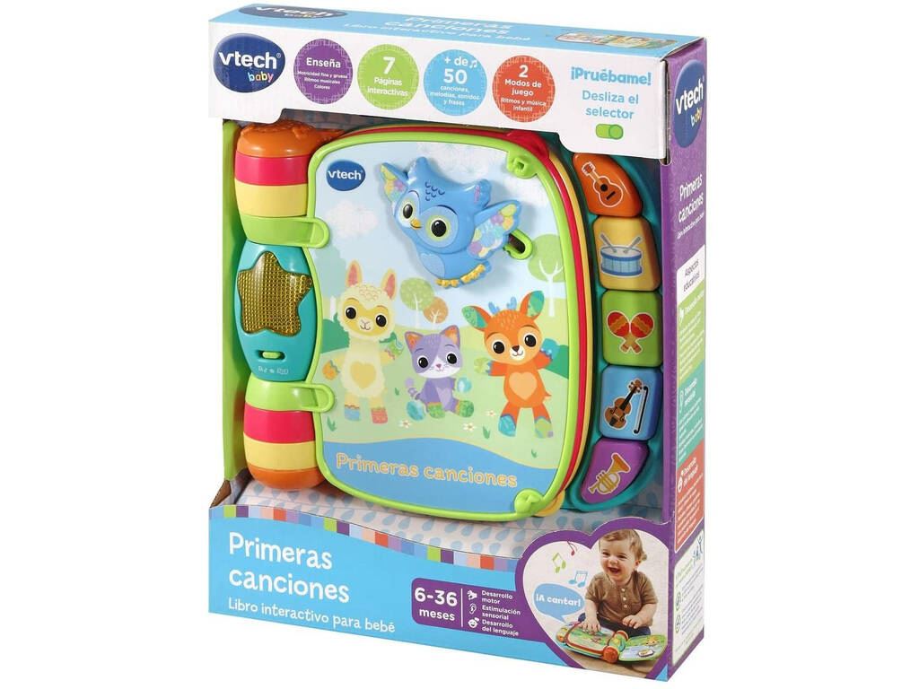vtech libro primeras canciones (166777)