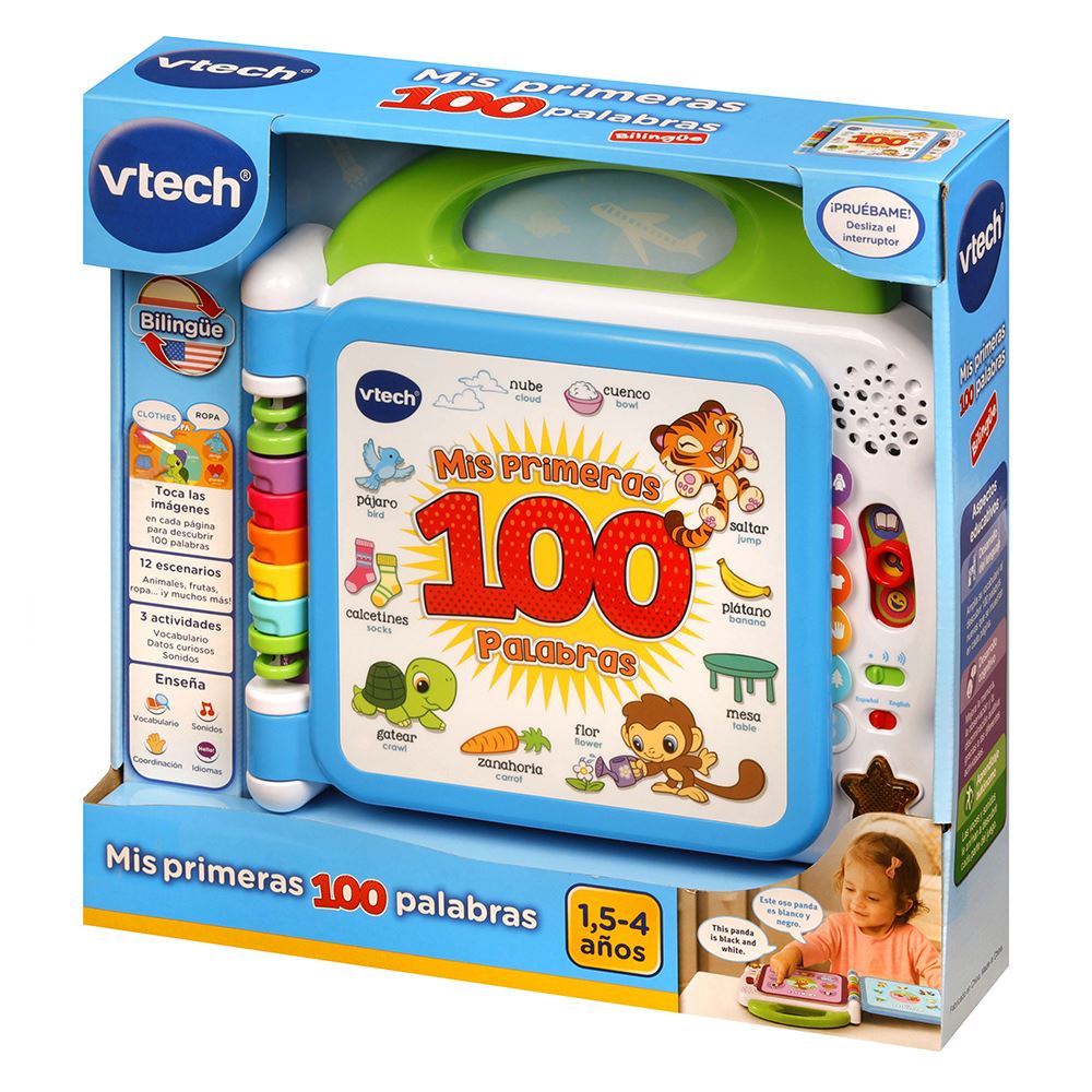 vtech mis primeras 100 palabras bilingue ( 601547)