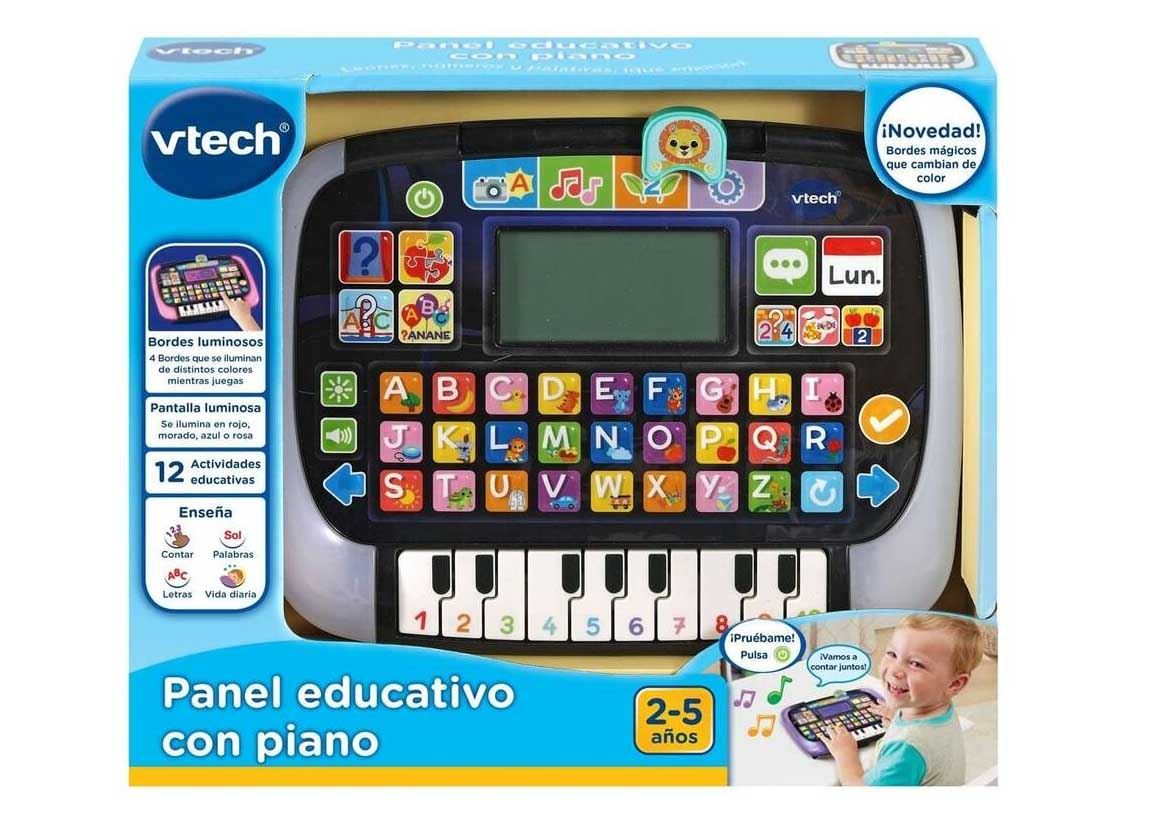 vtech panel educativo con piano (551722)