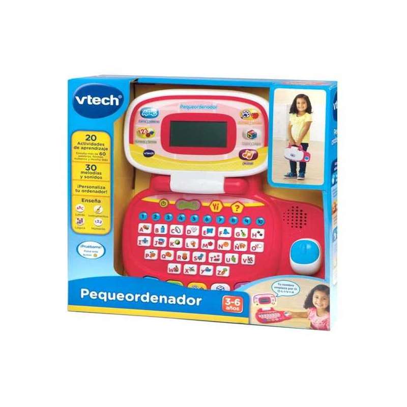 vtech pequeordenador rosa (155457)