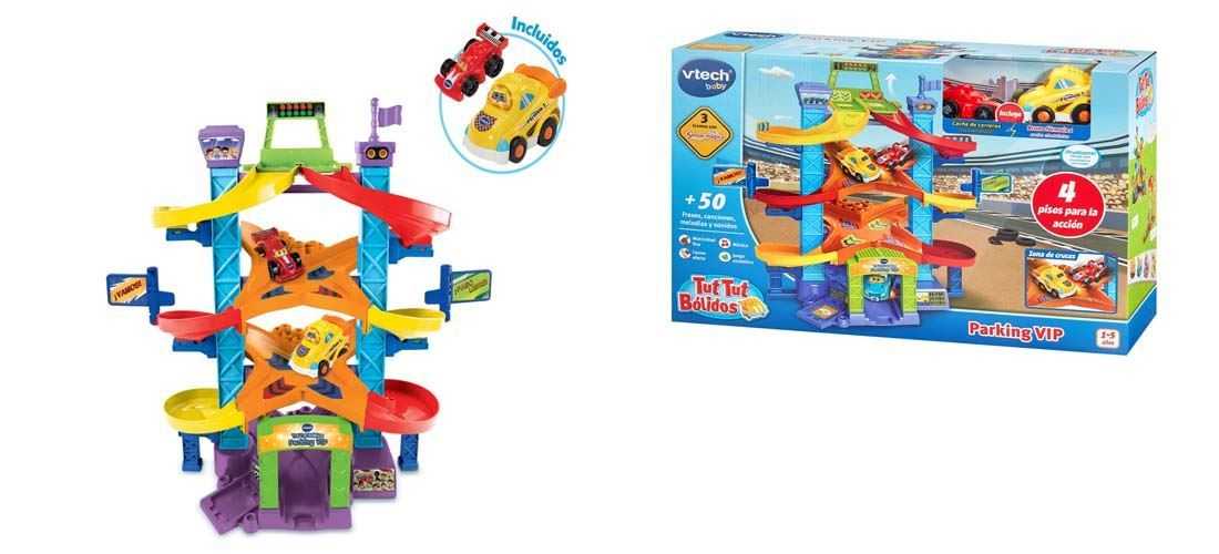 vtech tut tut bolidos parking vip+bruno (570222)