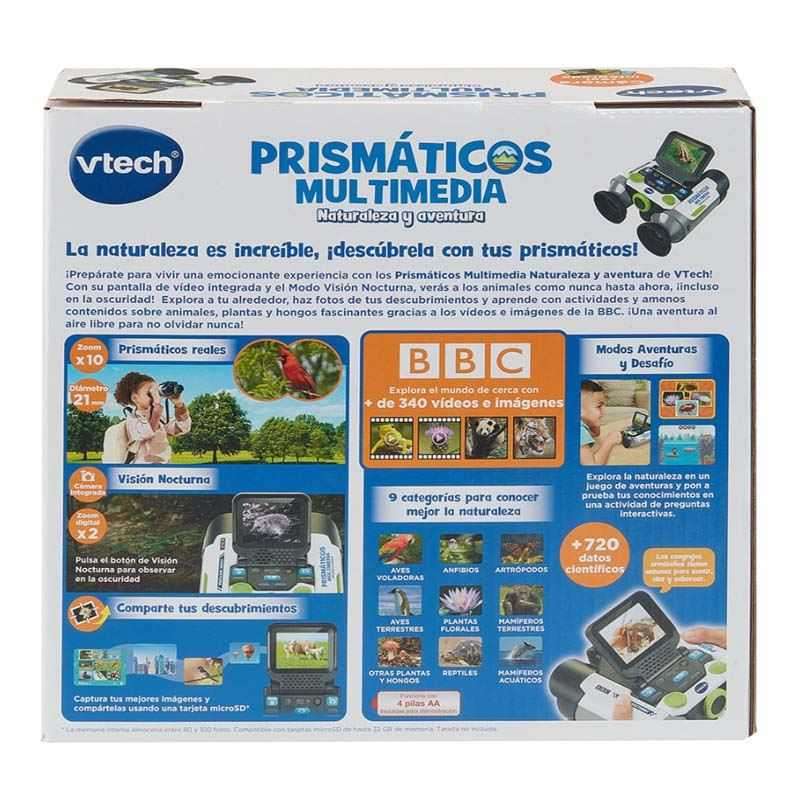 vtech prismaticos multimedia naturaleza (618622)