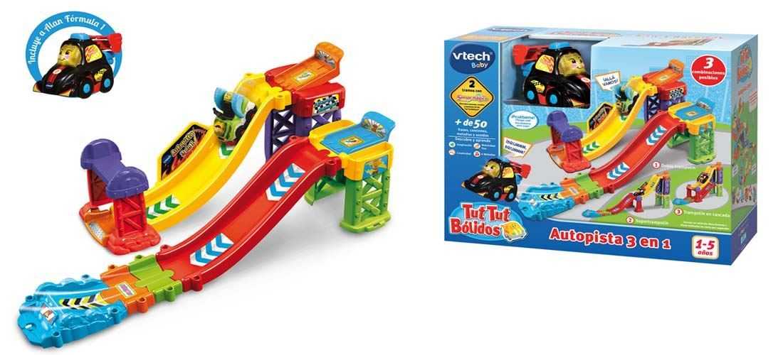 vtech tut tut bolidos autopista 3 en 1 (527522)
