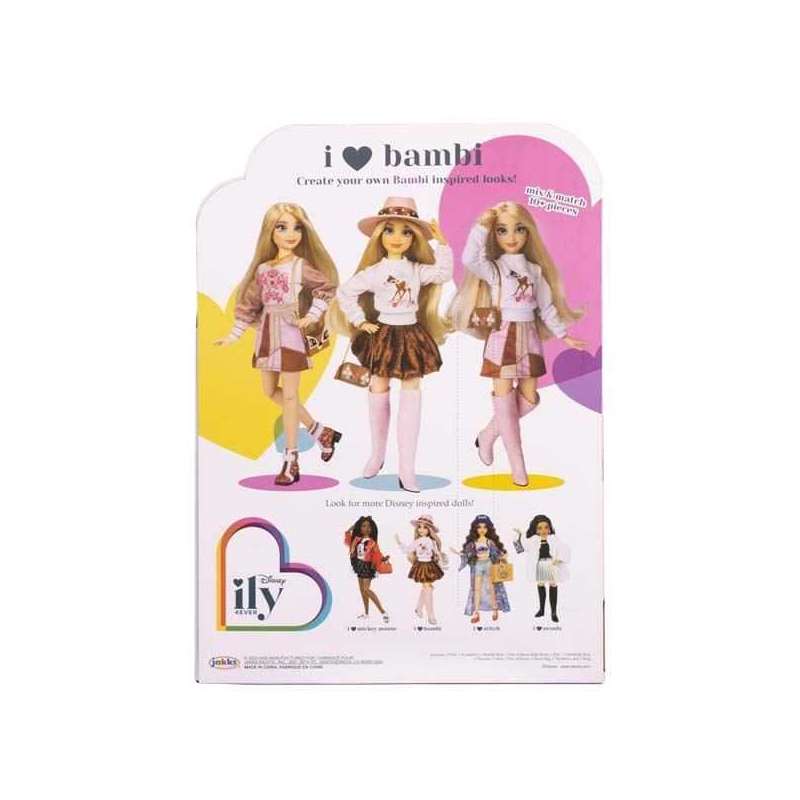 disney ily muÑeca fashion 25 cm bambi surtidas ( jakks pacific - 228534-rf1)