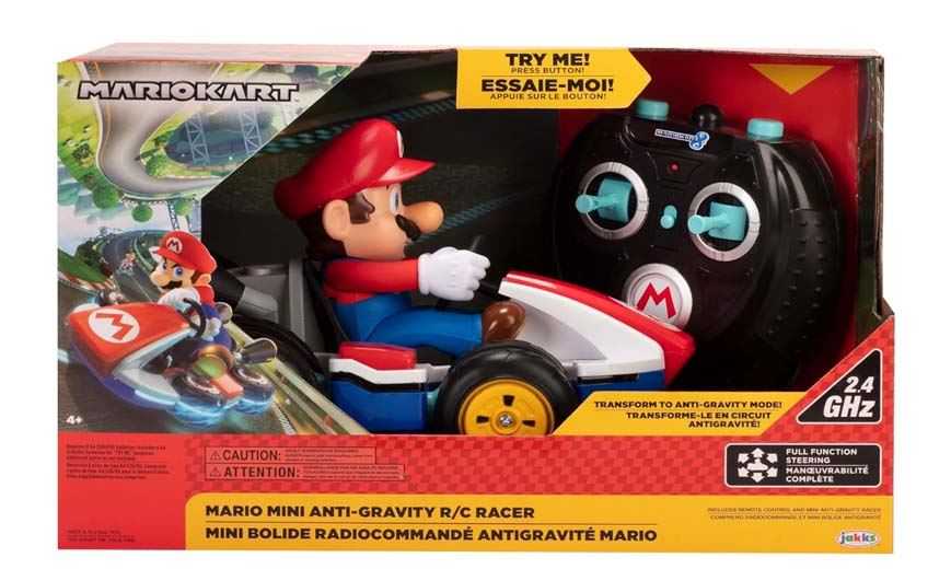 super mario mario kart radio control (jakks pacific - 02497-pkc1-4l )