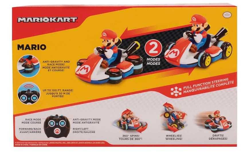 super mario mario kart radio control (jakks pacific - 02497-pkc1-4l )