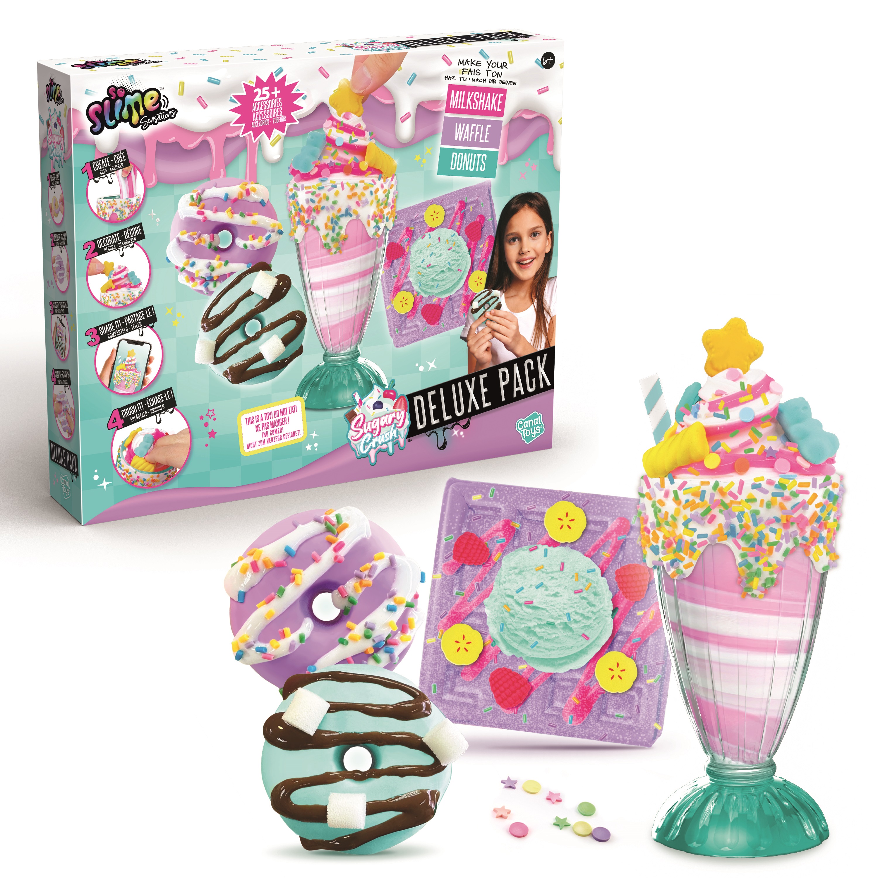 so slime slime merendola mega set (canal toys - ssc265) so slime slime merendola mega set (canal toys - ssc265)