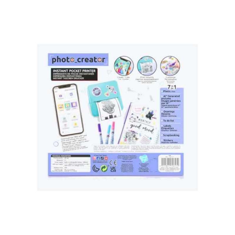 photo creator instant pocket printer (canal toys - clk017) photo creator instant pocket printer (canal toys - clk017)