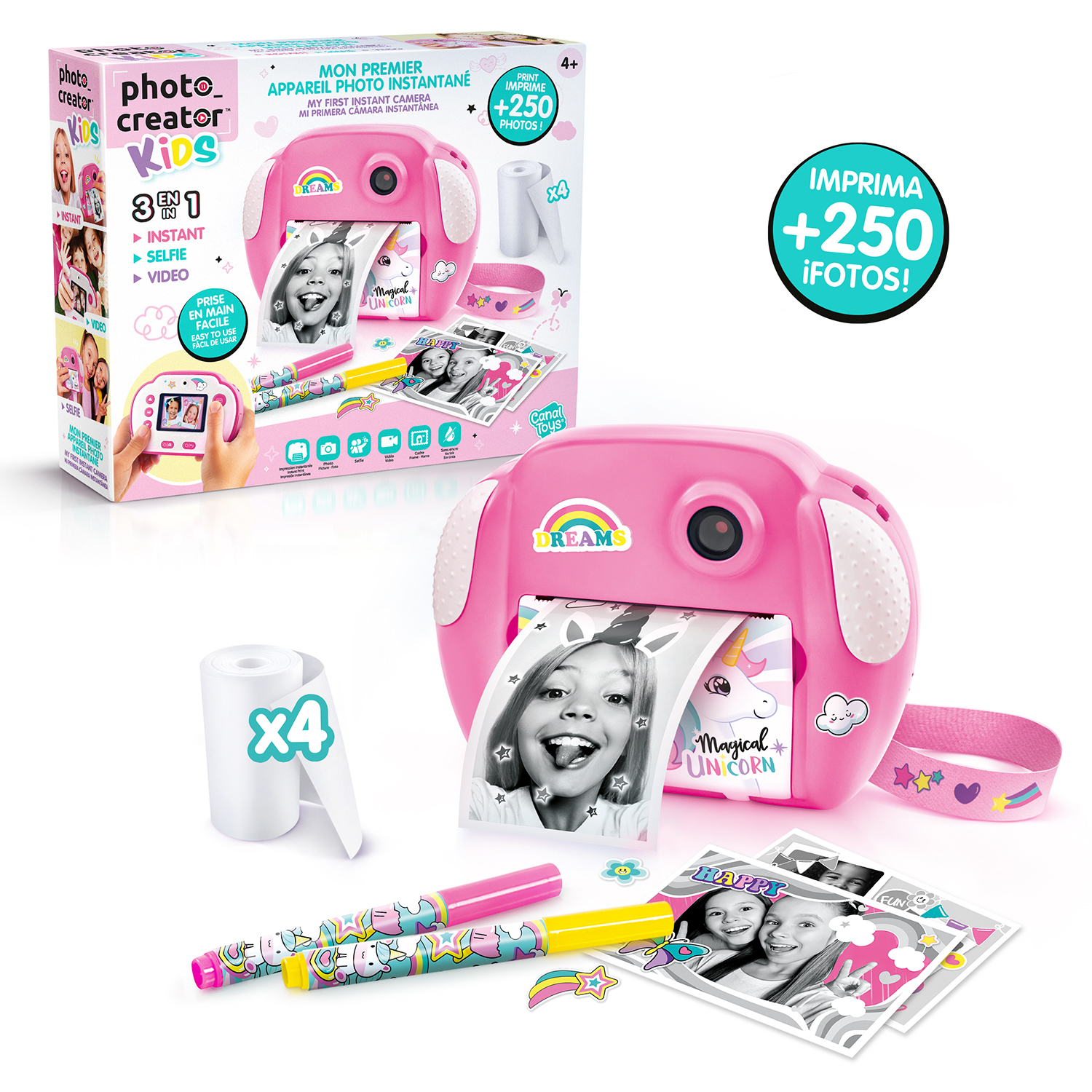 photo creator kids instant camera (canal toys - clk013) photo creator kids instant camera (canal toys - clk013)