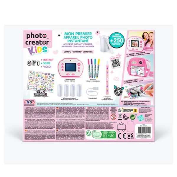 photo creator kids instant camera (canal toys - clk013)