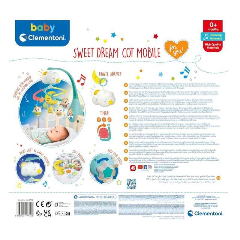 movil de cuna sweet cloud ( clementoni - 17710)