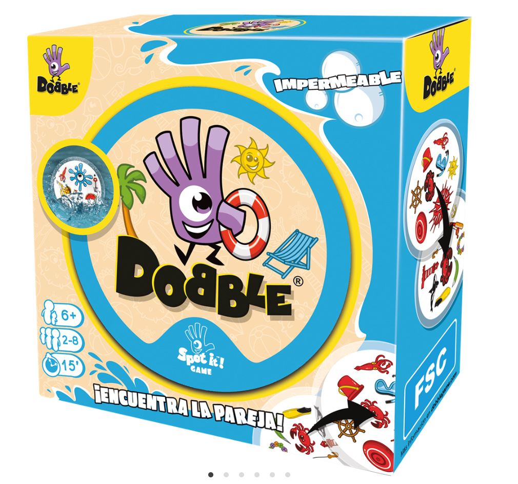 dobble impermeable (asmodee spain - dobbeac01es)