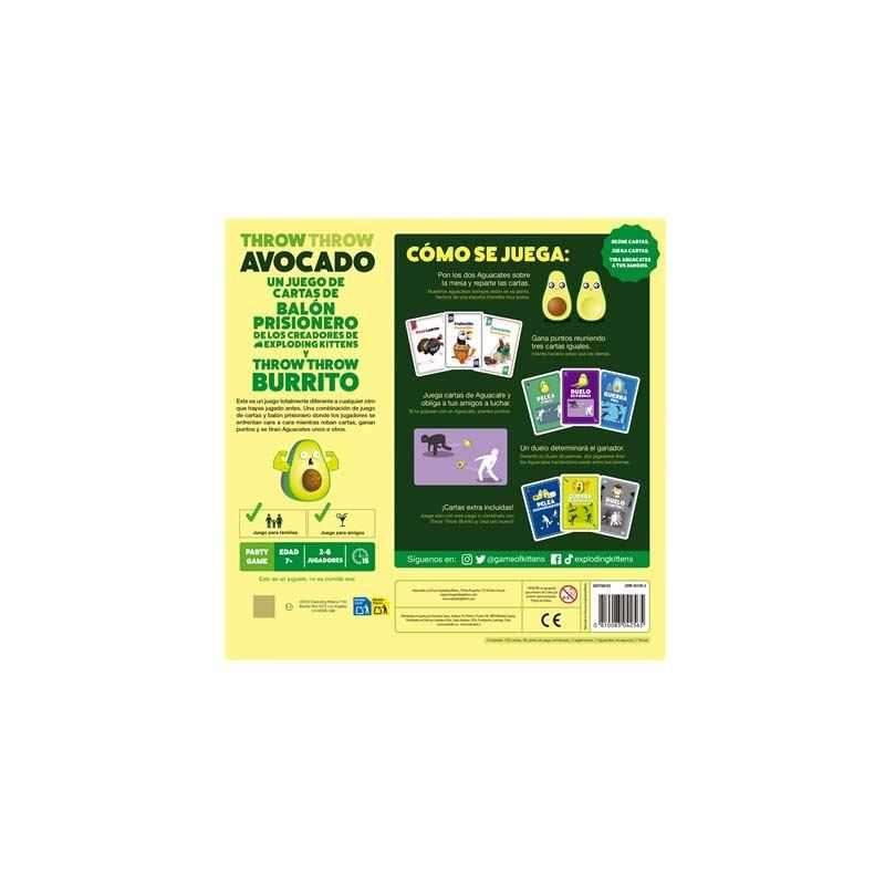 throw throw avocado (asmodee spain - ekitta01es) throw throw avocado (asmodee spain - ekitta01es)