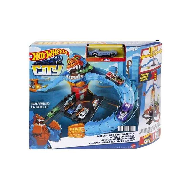 hot wheels city gorila en la gasolinera (mattel - hdr30 )