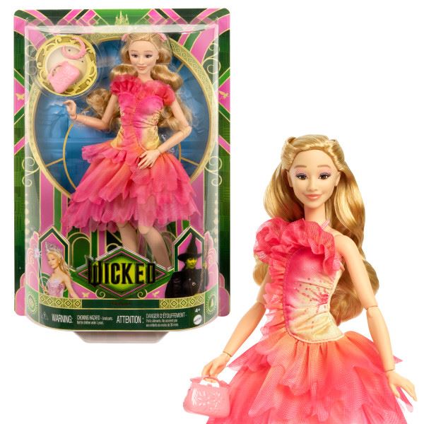 wicked muÑeca glinda upland ( mattel - hxt63)