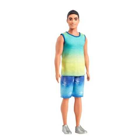 barbie fashionista muÑeco ken camiseta sin mangas (mattel - hyv00)