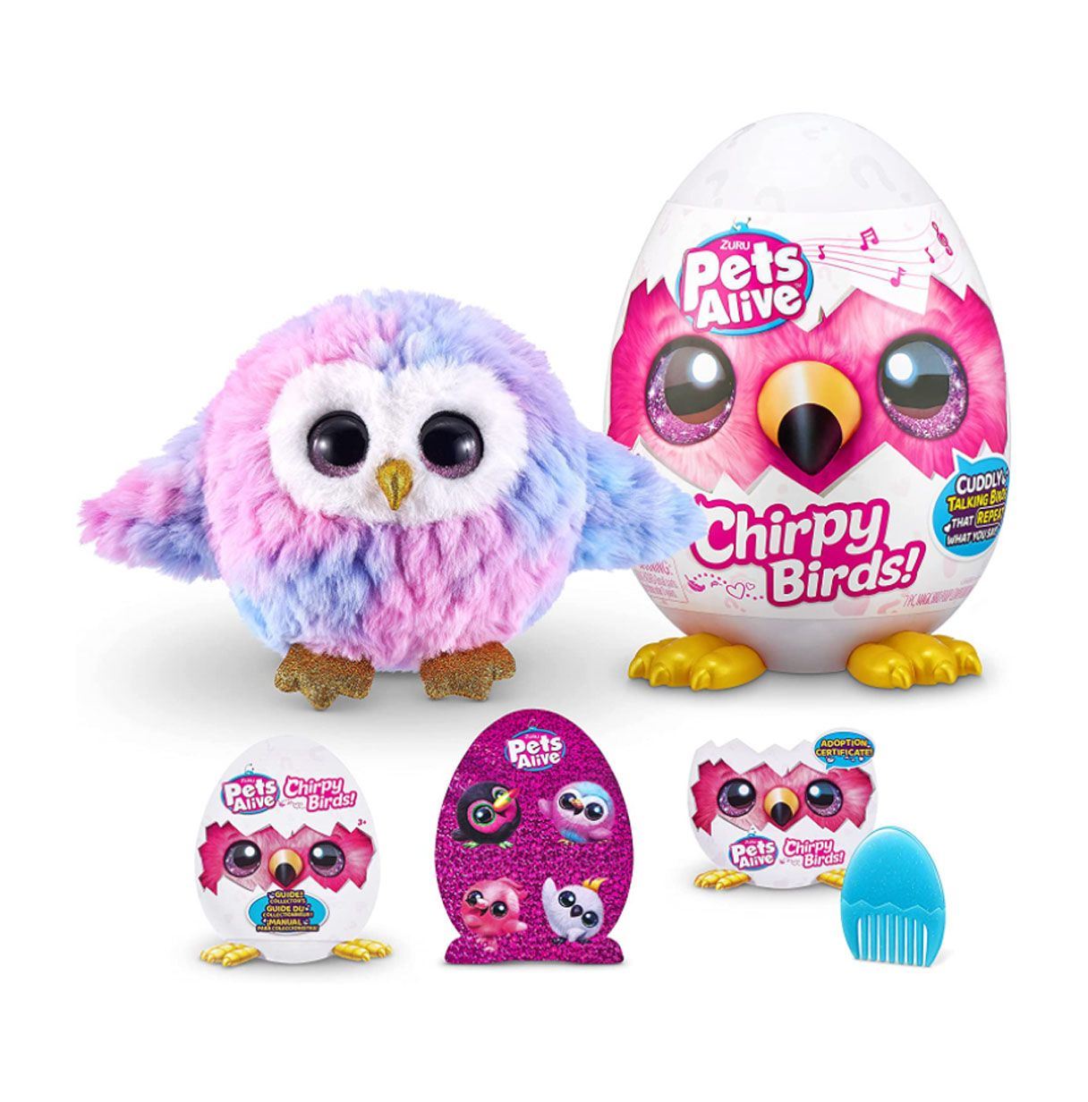 zuru pets alive chirpy birds surtidos (9537)