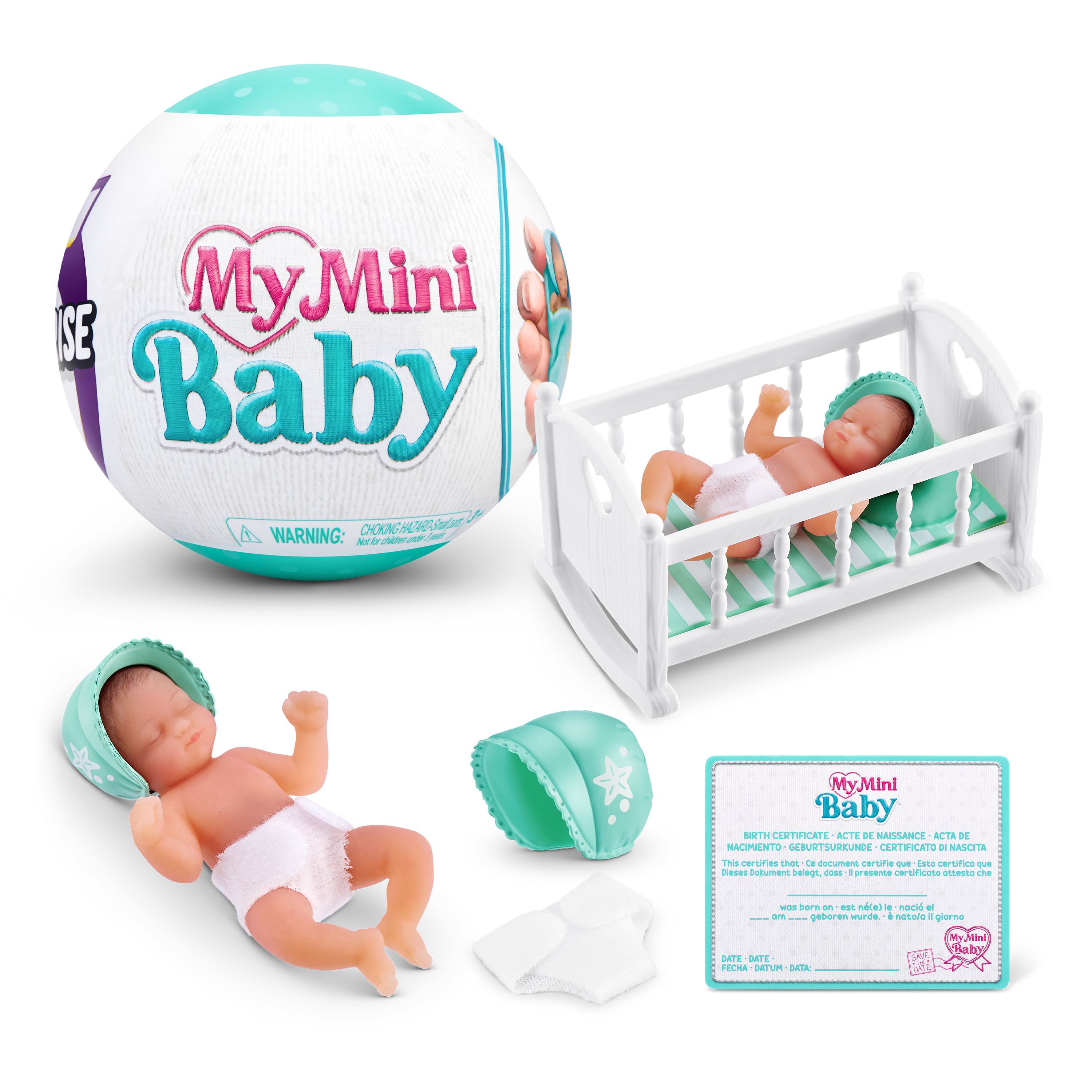 zuru 5 surprise s1 my mini baby capsula ( zuru - 77487gq7)