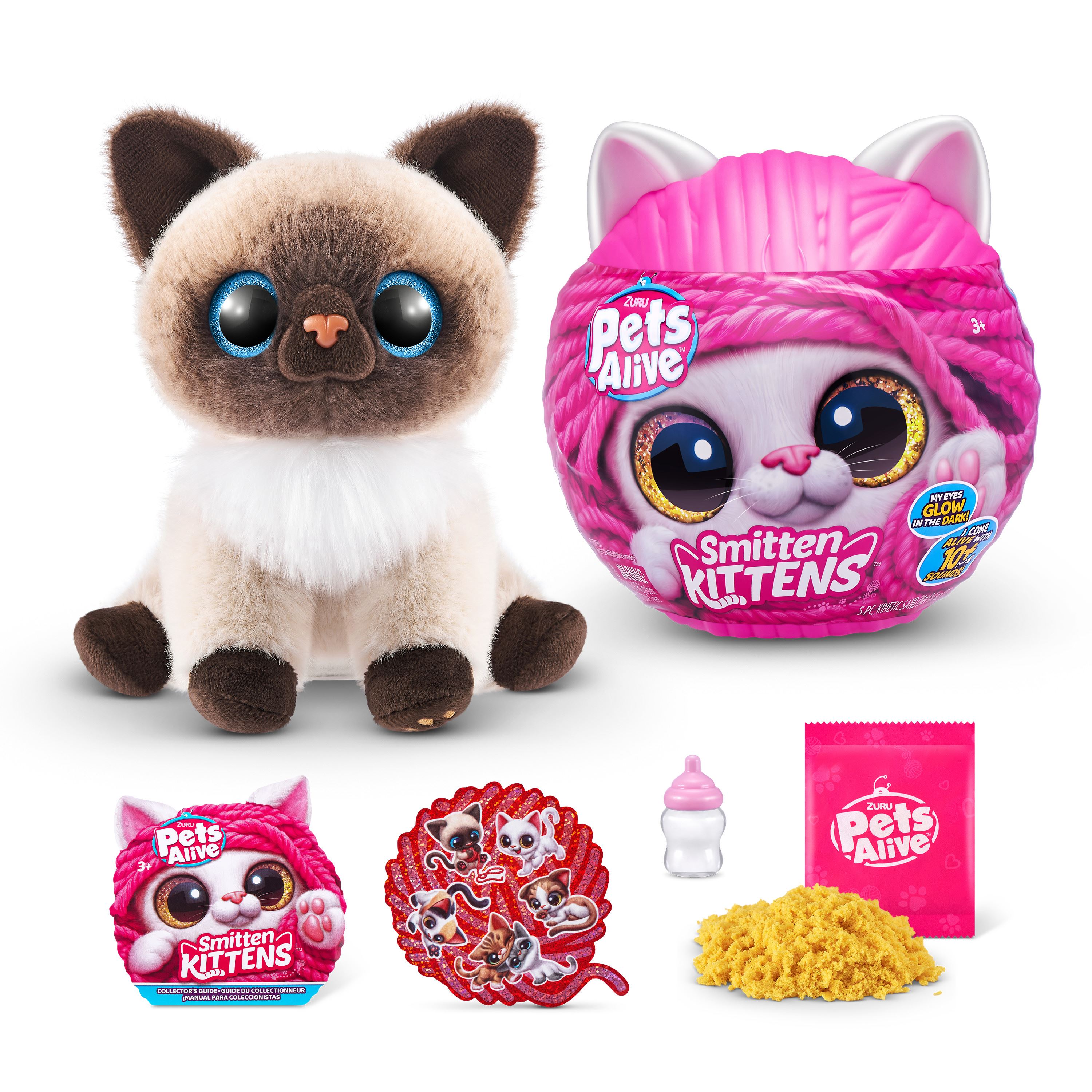 zuru pets alive s1 gatito electronico (zuru - 9541)