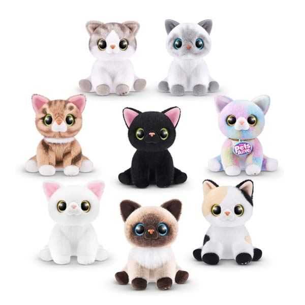 zuru pets alive s1 gatito electronico (zuru - 9541)