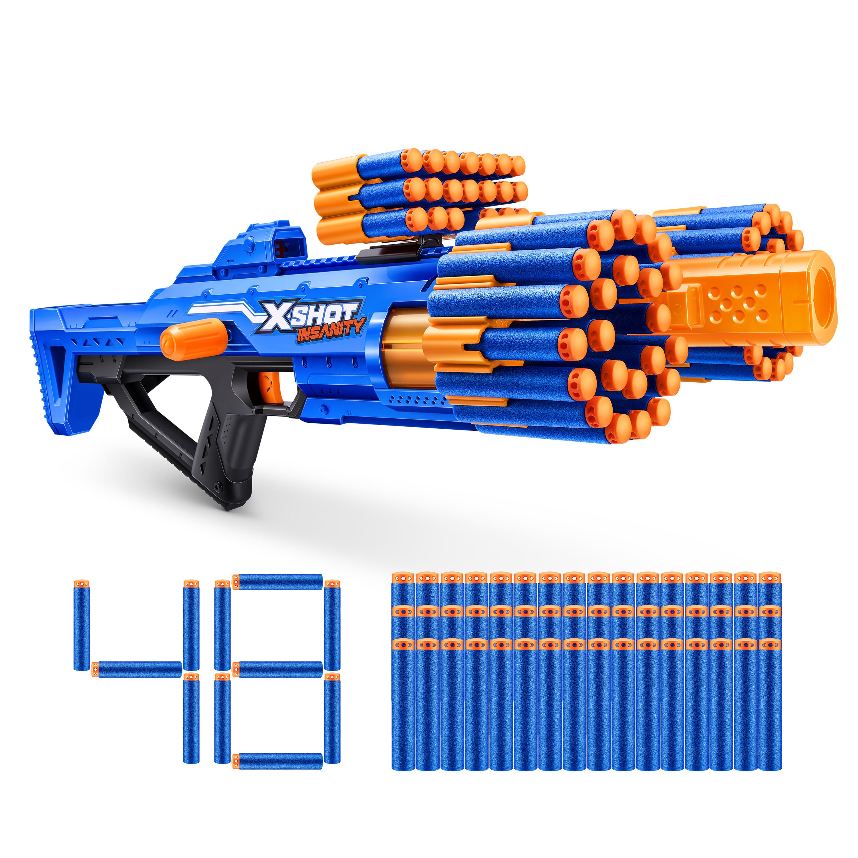x-shot  pistola insanity berzerko (zuru - 36610)